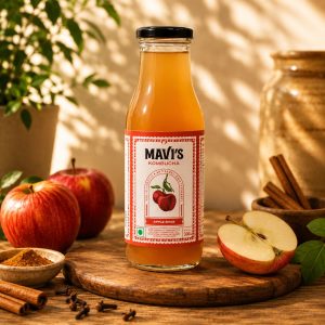 MAVI's Apple Spice Kombucha