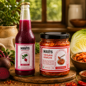 Beetkanji+Kimchi