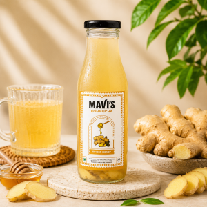 MAVI's Ginger Honey kombucha 300ml