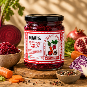 MAVI's Beetroot Carrot kraut 200g