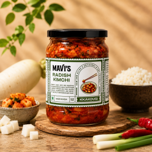 MAVI's Radish Kimchi 200g - Vegan