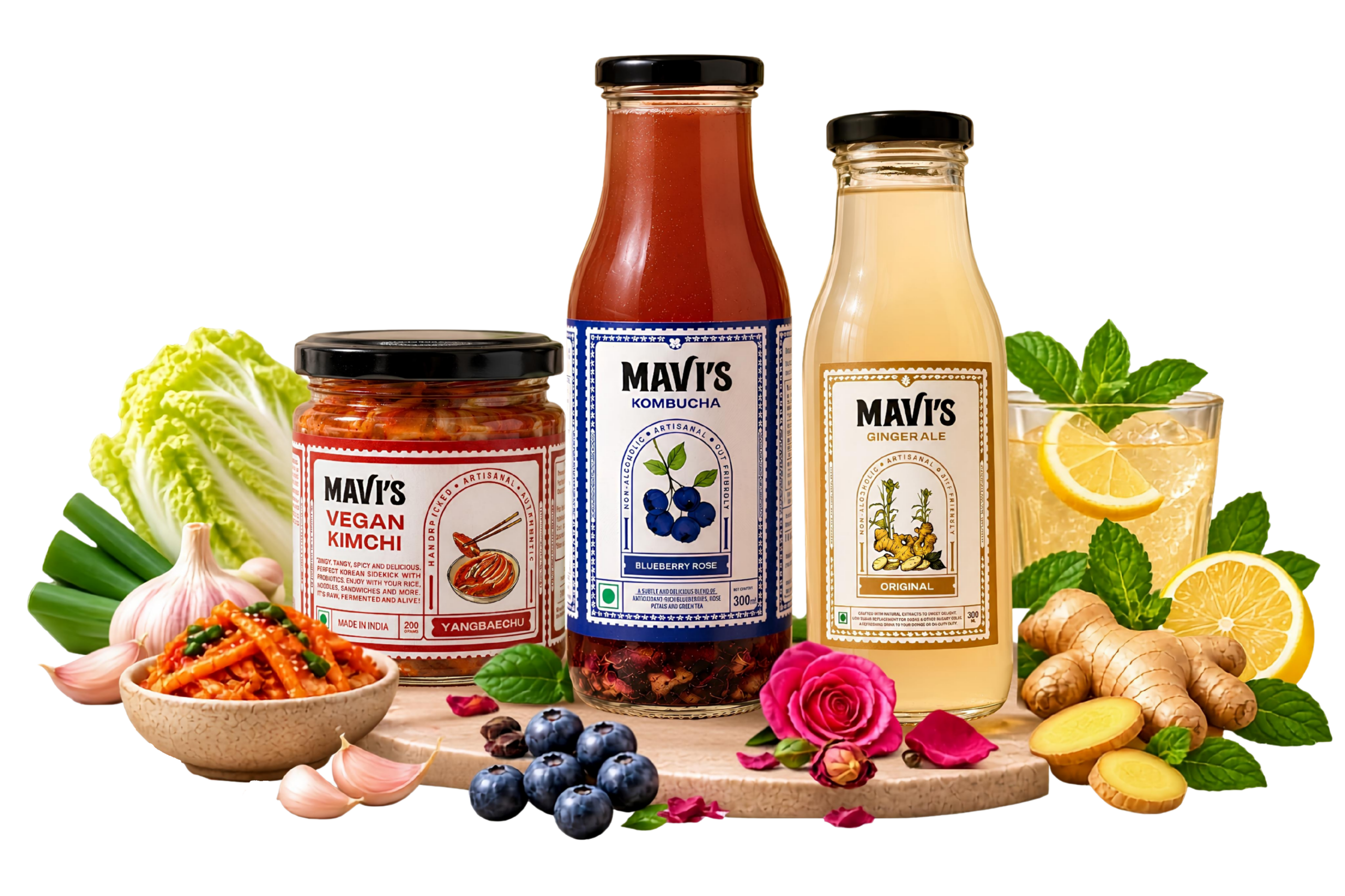 Naturally fermented foods from MAVI'S Pantry